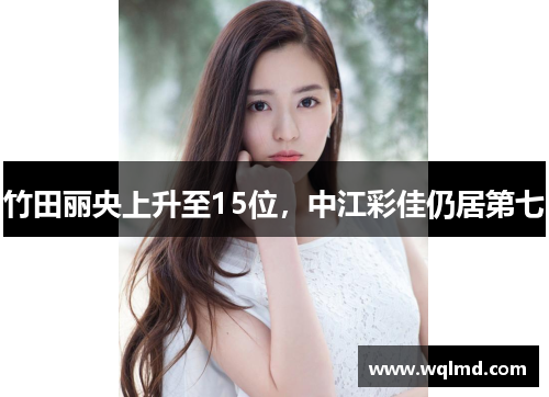 竹田丽央上升至15位，中江彩佳仍居第七